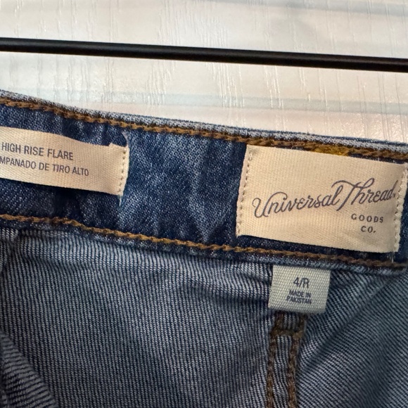 Universal Thread High Rise Denim Flare Jeans - Picture 6 of 9